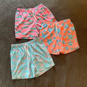 Set of 3 • Chubbies Swim Trunks